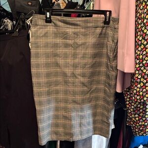 BNWT Jules&Leopold Classic Plaid Pencil Skirt👵MT